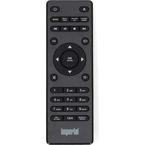 Imperial S004876 - Remote Control DABMAN i550CD