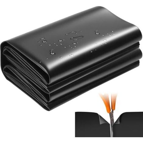 Bâche pour bassin extérieur - Dimensions : 2 x 3 mètres - Épaisseur : 0,2 mm - Matière : Fibre haute élasticité (HE) - Résistante aux UV (1/4)