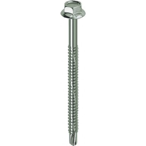 Mustad 20 viti Kovervit autoperforanti testa esagonale collare 6x60 mm (1/2)