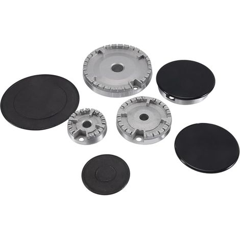 8 Piece Gas Burner Caps for Gas Cooker Heads (1/5)