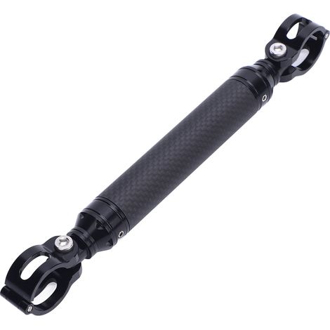 Barre transversale de guidon de vélo pour guidon M, renfort de guidon, rallonge de barre transversale, support de lampe, support de téléphone portable, tige télescopique (1/5)
