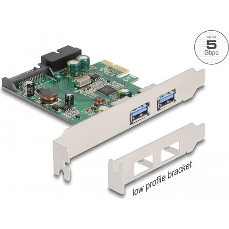 USB 3.0 PCIex1 2xInt.2xExt. DeLOCK