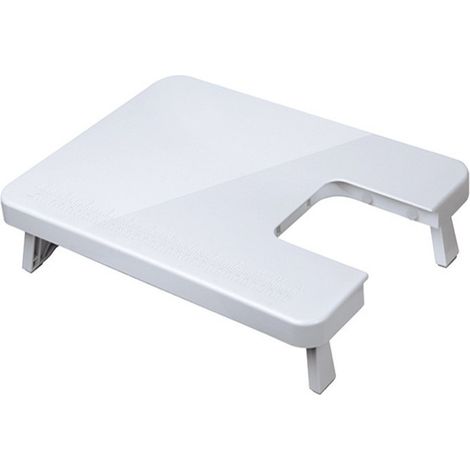 Tavolo di prolunga per macchina da cucire 505A - Prolunga professionale per macchina da cucire - Accessorio per cucito domestico - Bianco, 35,00 x 25,00 x 2,00 cm (1/5)
