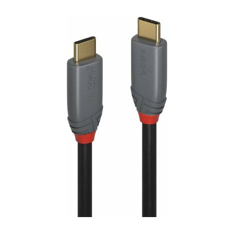 Lindy 36903 USB-Kabel USB 3.2 Gen 2 (3.1 Gen 2) 2 m USB-C Schwarz (1/3)