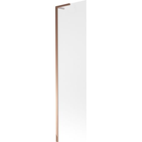 Mexen Next L paroi de baignoire à 1 volet 50 x 150 cm, dépoli, or rose - 895-050-000-03-30-60 (1/5)