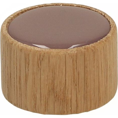 Pomello GD17, rovere, marrone (1/4)