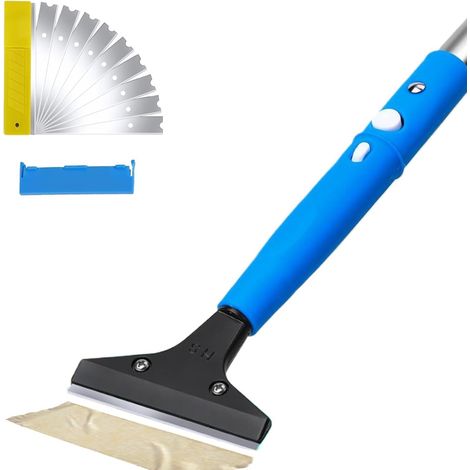 Balai raclette de sol, télescopique, pour carrelage et garage (1/5)