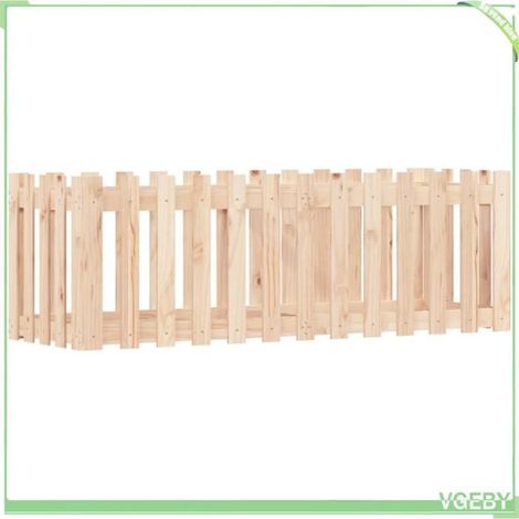 Lit surélevé de jardin - FAFEICY - 832492 - Pin massif - 150 x 50 x 50 cm - Non traité (1/5)