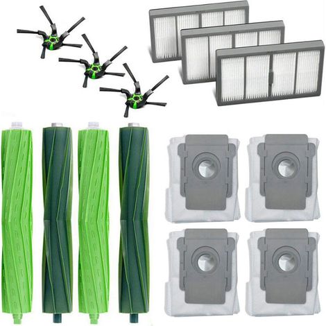 Adecuado para irobot roomba S9 S9+, accesorios para robot barredor de suelos, cepillo rodante, cepillo de borde, filtro, bolsa de filtro