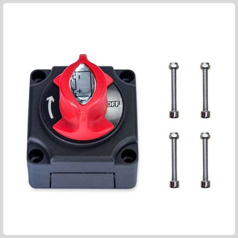 Coupe Batterie Circuit Isolateur Interrupteur Batterie Voiture Bateau 60V 275A (1/5)
