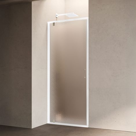 Siro - Box doccia per nicchia 90 cm con anta a battente