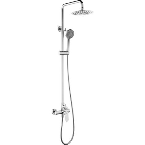 SKY BATH CDN004 NATURE Conjunto Monomando Ducha Telescópico Cromo - ref: CDN004