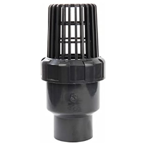 Clapet anti-retour 40 mm pour pompe à eau, crépine d'aspiration en PVC pour tuyau d'aspiration, vanne de pied (1/4)