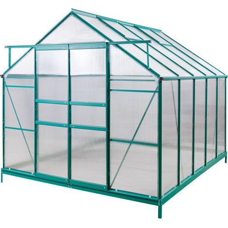 Serre de jardin alu 'DEN HAAG' 7 m²