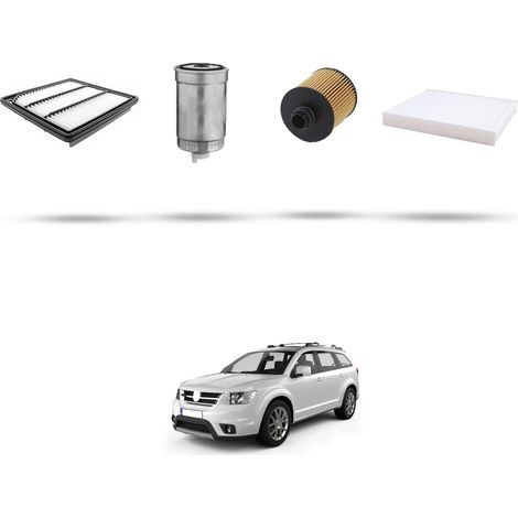 Kit tagliando 4 filtri compatibile con Fiat Freemont 2.0 Ds 103kw dal 2011 (1/5)