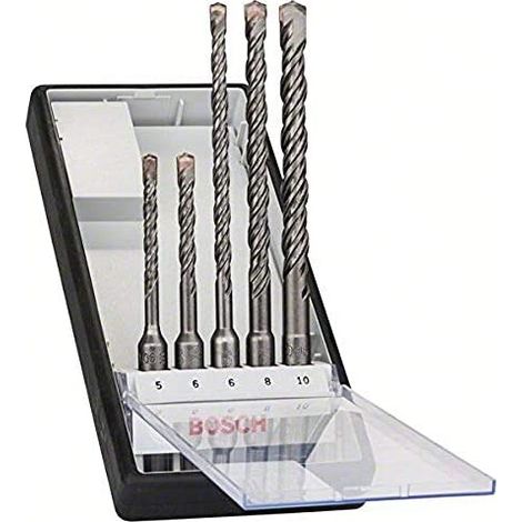 Bosch Robust Line S4L Set di 5 Punte SDS+ Multi-materiale