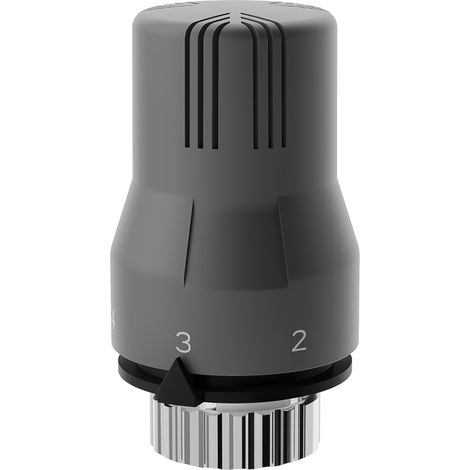 Mexen tête thermostatique pour radiateur, anthracite - W908-002-66 (1/2)