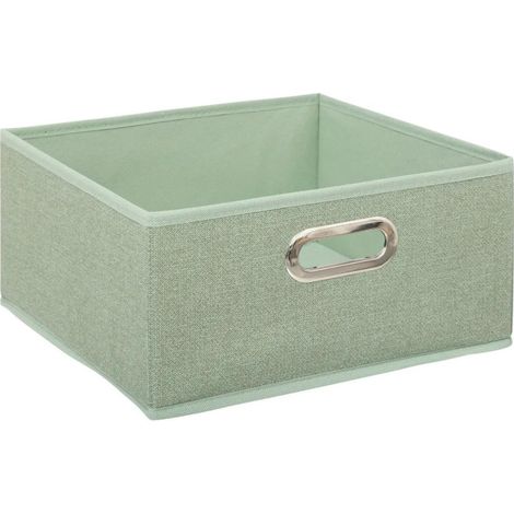 Boîte de Rangement Pliable "Premium" 15x31cm Vert Sauge