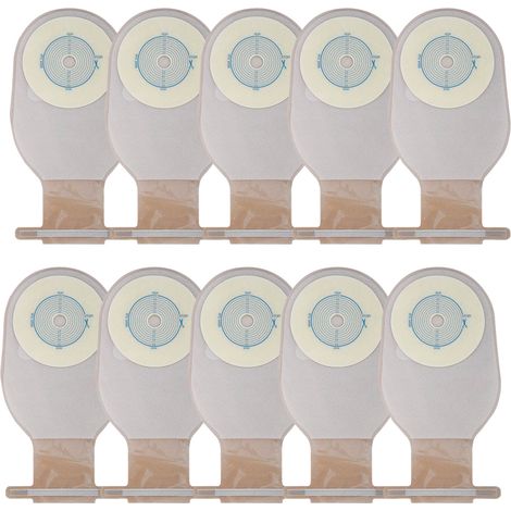 Poches de stomie jetables vidables pour colostomie, iléostomie et soins de stomie A001