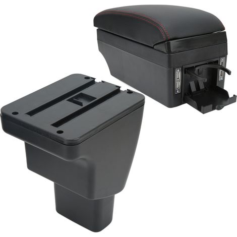 Boîte de rangement pour accoudoir central avec interface USB, organisateur intérieur de remplacement pour Hyundai i10 (1/5)