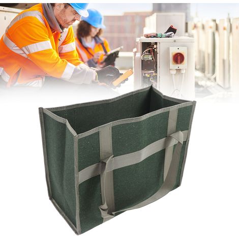 Robuste Werkzeugtasche aus strapazierfähigem und kratzfestem Canvas, Werkzeugtasche für Reparaturen und Elektriker 084-6 (1/5)