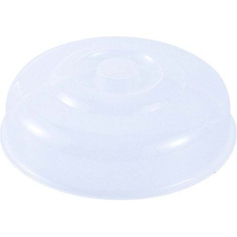 Couvercle pour micro-ondes - Couvercle rond pour micro-ondes - Accessoires de cuisine - Couvercle pour micro-ondes - Plastique alimentaire transparent (1/4)