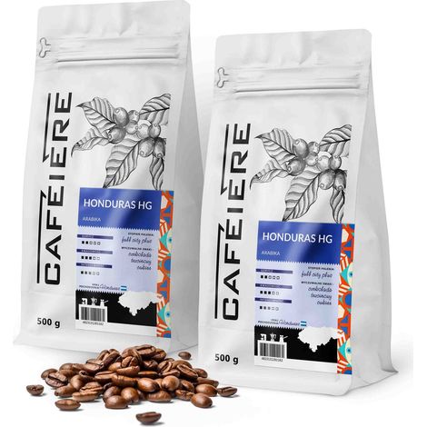 Chicchi di caffè 1 kg Honduras HG 500 g x2 Arabica tostata fresca 100% (1/5)