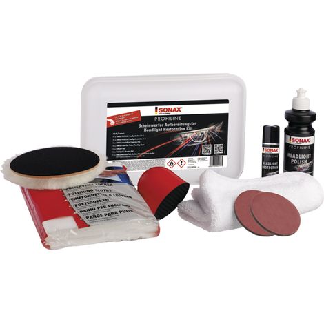 Kit de mantenimiento de faros delanteros Sonax 4059410