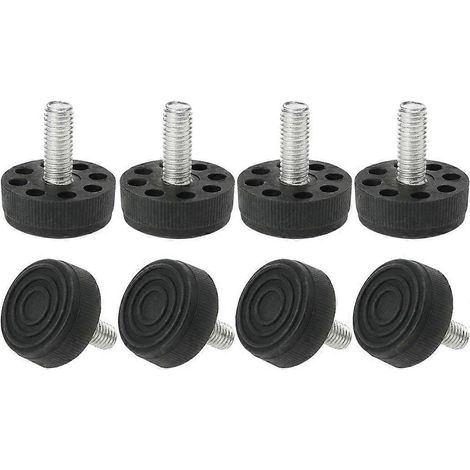 Pieds de nivellement réglables pour meubles, M8 x 20 x 30 mm, pour pieds de meubles, patins de protection de sol et supports de pieds de meubles. (1/5)