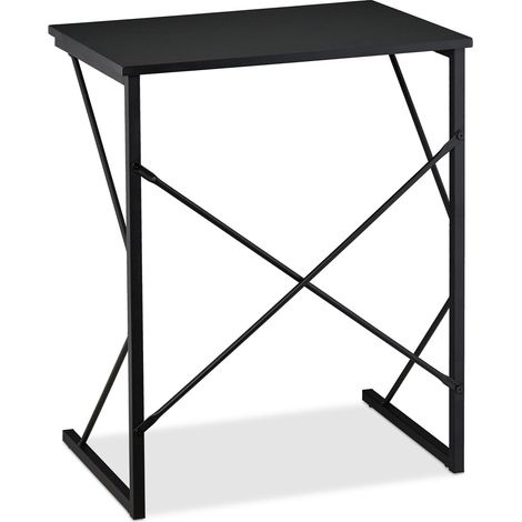 Mesa de trabajo compacta moderna 120 x 60 x 75 cm perfecta para home office dibujo bricolaje en MDF blanco 130009804 (1/5)
