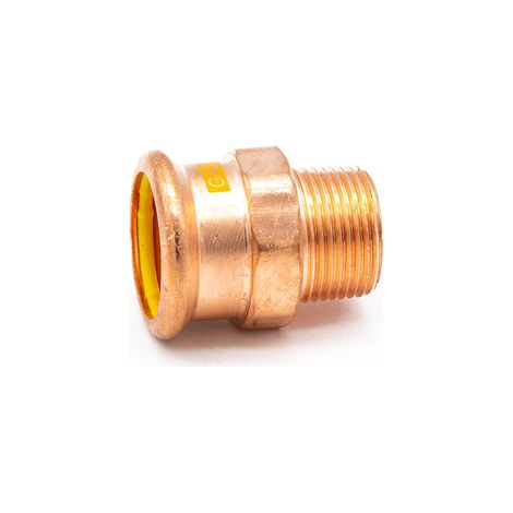 PrimaPress Copper Gas Coupler 28x3/4" - Flameless Installation (1/3)
