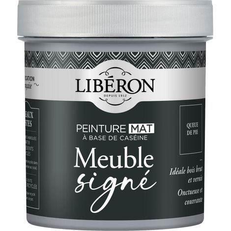 Peinture meuble à base de caséine LIBERON Queue de pie mat 500 ML