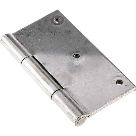 Charnière en inox, 100mm x 100mm x 2.5mm ( Prix pour Paquet de 2 ) (1/3)