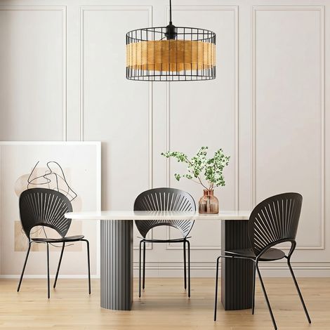 Pendelleuchte aus Rattan Balder (1/3)