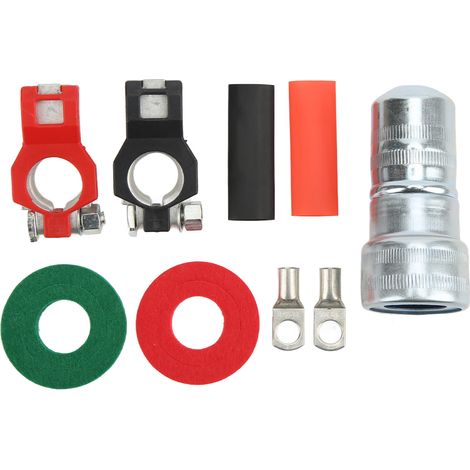 Plus- und Minus-Batterieanschluss-Set, 2-teilig, Kabelschuh, Drahtklemme als Ersatz für GM 92199462 (1/5)