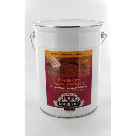 Cire Pâte De Luxe Haute Tradition LOUIS XIII, 5 litres INCOLORE