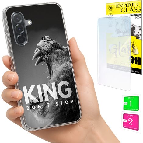 Custodia per Samsung Galaxy A36 / A56, cover fotografica, cover posteriore + vetro 9H (1/5)