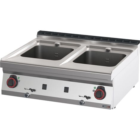 Cuiseur à pâtes professionnel - Double 16L - 80cm - 9000W - Casselin