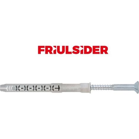 FRIULSIDER FM-X5 TASSELLO PROLUNGATO BORDO SVASATO PER SERRAMENTI CON VITE TPS - 10x135/65 (1/3)