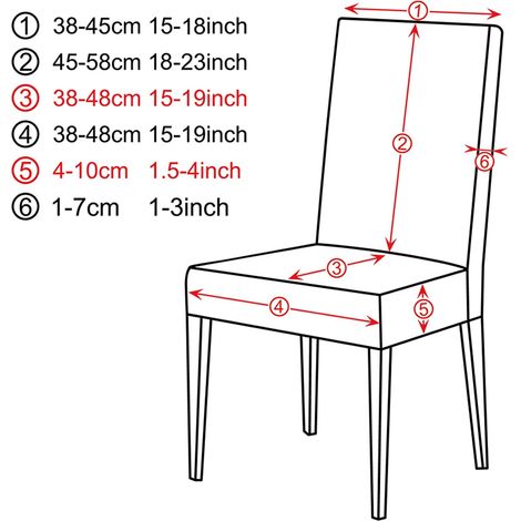 Chair Covers, Stretchable Dining Chair Cover, Modern Removable and Washable Chair Protector for Dining Room, Hotel, Ceremony, Wedding (1 Piece, Khaki) (1/5)