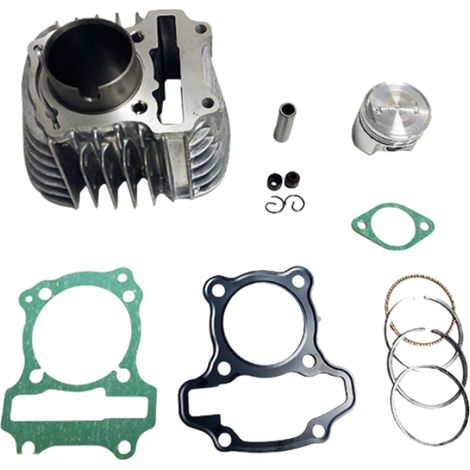 Kit de Réparation Complet Moteur 47mm - Type KIM - Cylindre, Piston, Segments, Joints, Axe - Ensemble Universel pour Petites Cylindrées (1/5)