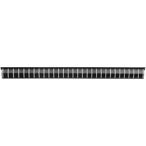 Aufnahme für Teilsystem, geschlitzt, 566x43,5x1,2 mm (1/2)