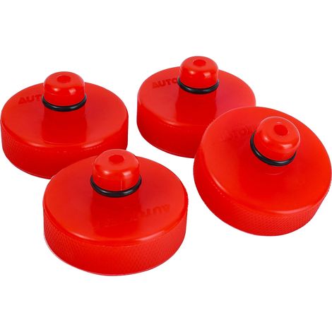 Jack Pad - Caoutchouc Renforcé pour Points de Levage Automobile - Compatible Tesla Model 3 Y S X - Lot de 4 (1/5)