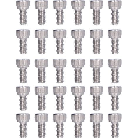 Kit de 30 vis à tête creuse M5 A2-70 pour la maintenance et la réparation (M5x10). (1/5)