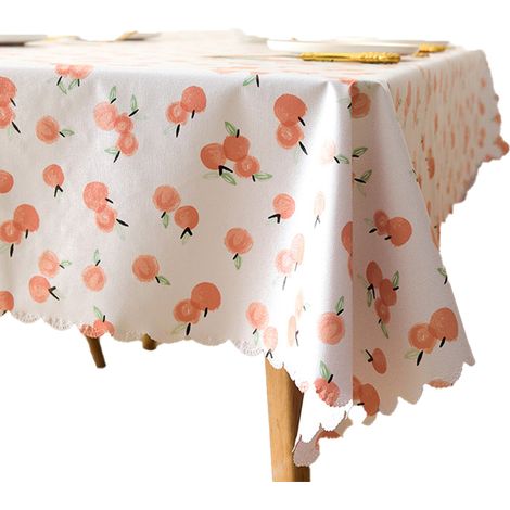 Chemise De Table Ronde - Bord Élastique - Polyester - Pour Table Extérieure Ou Intérieure - Diamètre 150 Cm - 1 Pièce (1/5)
