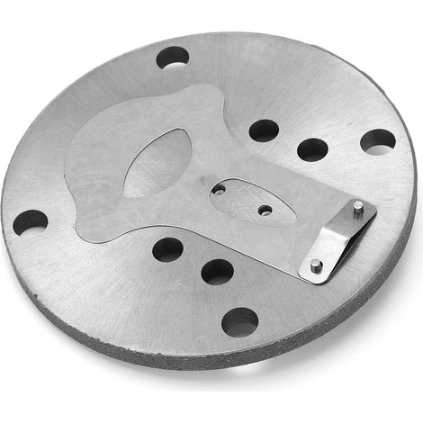 Plaque de Valve en Acier Haute Précision pour Pompe à Air, Compatible Alésage 90mm - Pièce de Rechange Pompe (1/5)