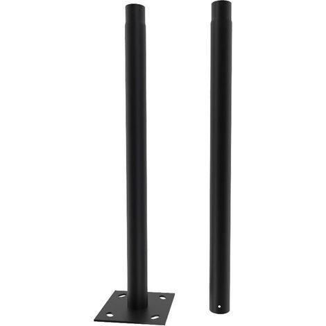V-TAC Gartenmast, 3 m Höhe, Durchmesser 70–75, IP65, Farbe Schwarz (1/5)