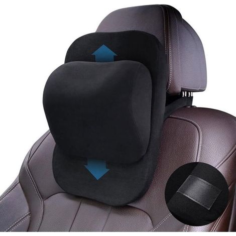 Coussin Appuie Tete Voiture, Réglable Repose Tete Voiture Cervicales pour Siège de Conduite, Oreillers pour Nuque en Voiture pour (1/5)