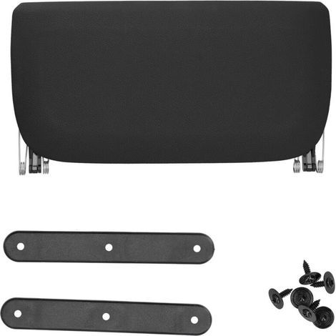 Housses de sièges arrière en cuir synthétique (noir), garnitures de sièges arrière et accessoires pour Série 5 et Série 7 F07 F10 F11 F18 F01. (1/5)