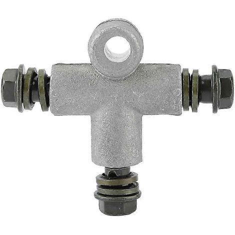 Raccord en T 3 voies pour flexible de frein hydraulique de moto/quad, 10 mm (1/3)